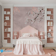 Load image into Gallery viewer, Cherry Blossom wall mural in Dubai, Abu Dhabi and all UAE

