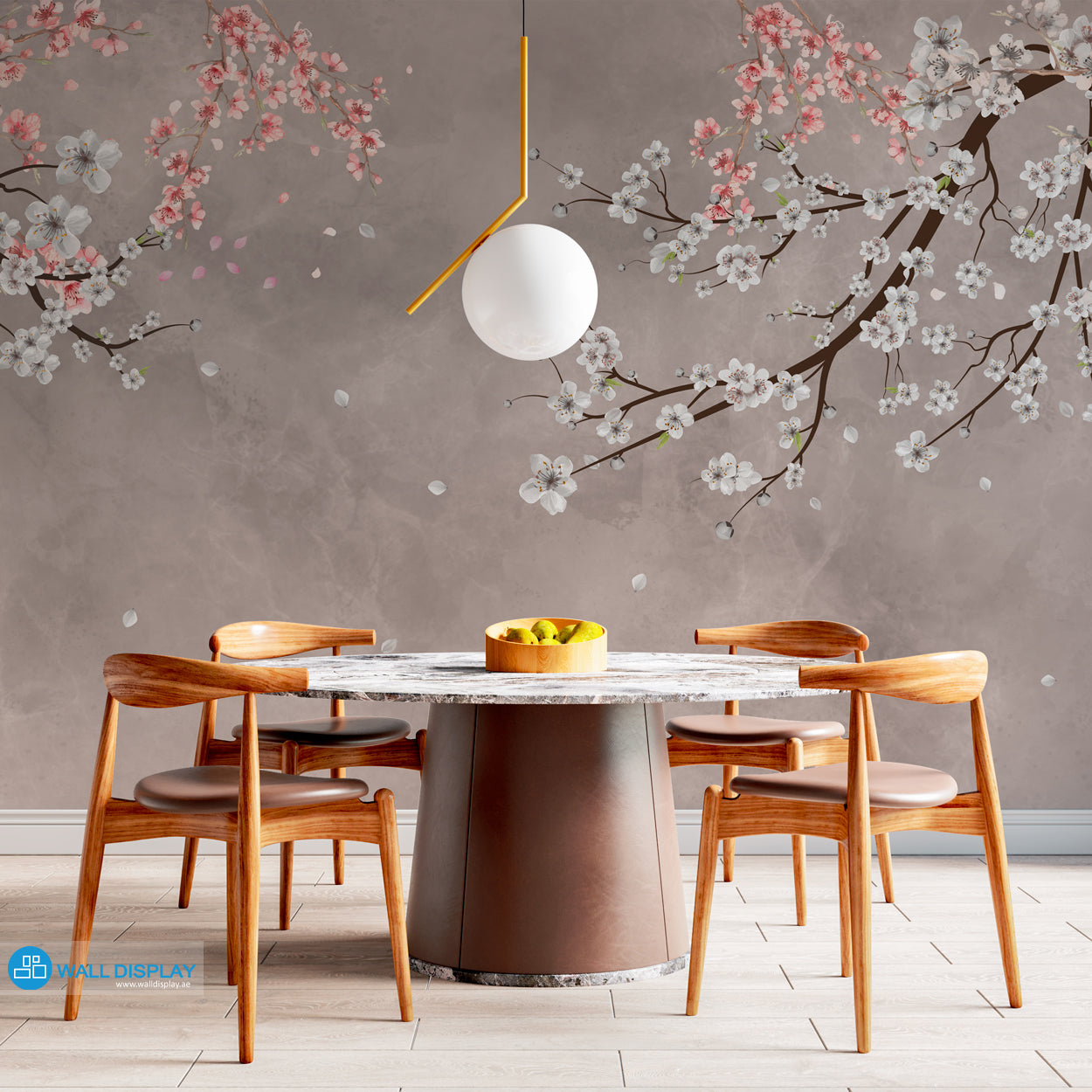 Cherry Blossom wall mural in Dubai, Abu Dhabi and all UAE
