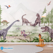Load image into Gallery viewer, Dinosaurs World II - Kids Wallpaper in Dubai, Abu Dhabi and all UAE
