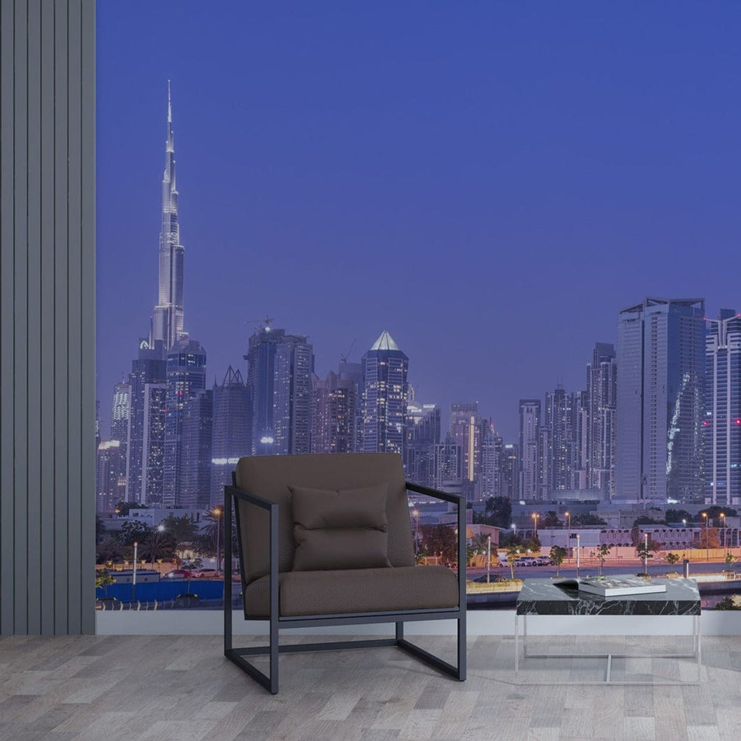 Dubai Panoramic View I walldisplay wallpaper-dubai