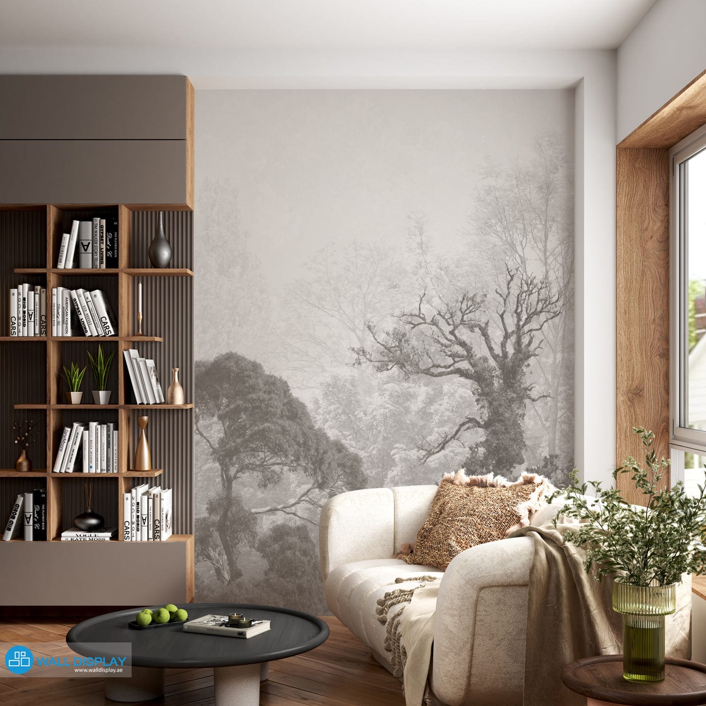 Ethereal Forest vintage wall mural walldisplay wallpaper-dubai