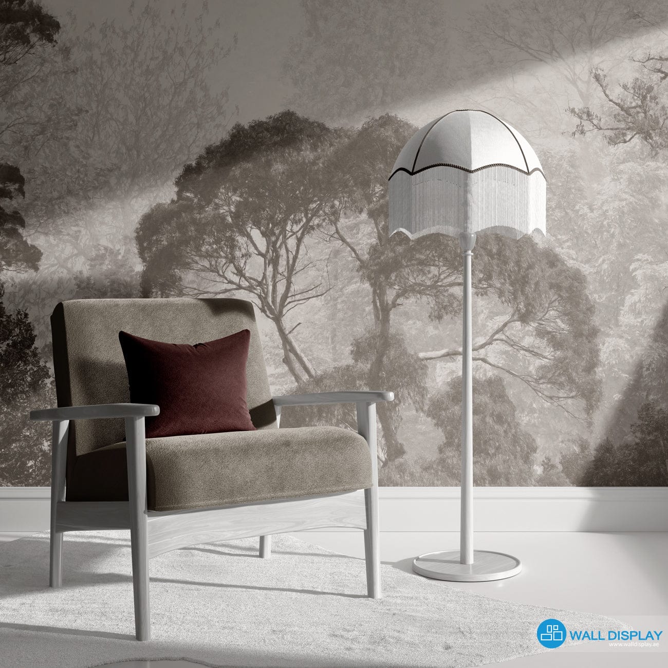 Ethereal Forest vintage wall mural walldisplay wallpaper-dubai