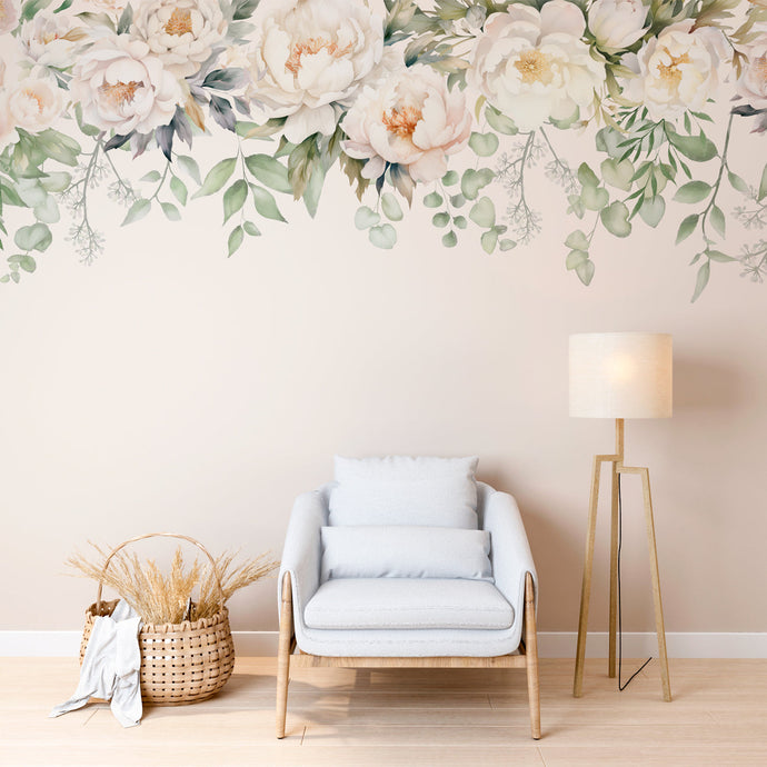 Soft Roses - Floral Wallpaper in Dubai, Abu dhabi and All UAE