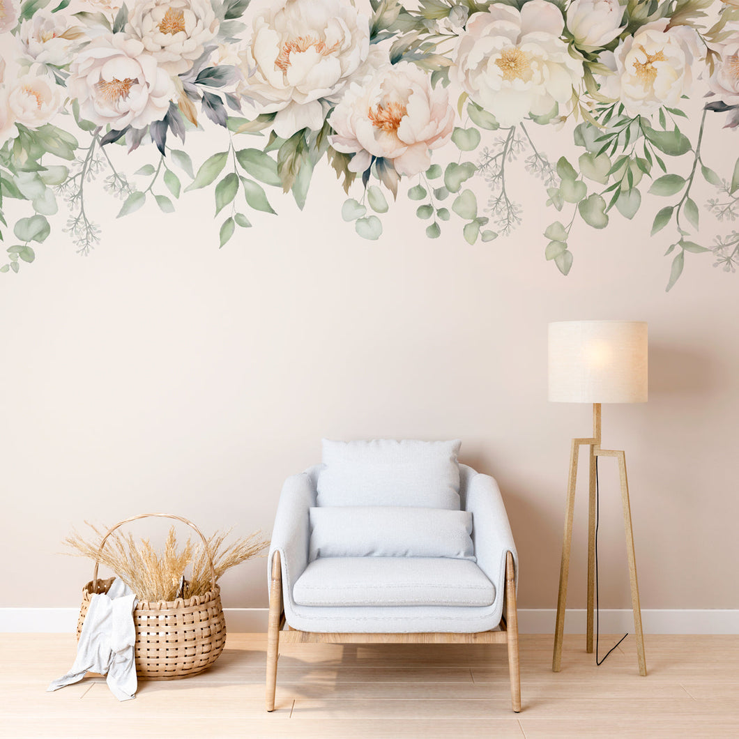 Soft Roses - Floral Wallpaper in Dubai, Abu dhabi and All UAE