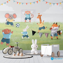 Load image into Gallery viewer, Football Champions - Kids Wallpaper walldisplay wallpaper-dubai
