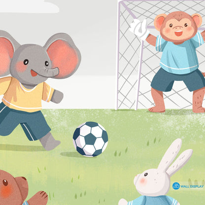 Football Champions - Kids Wallpaper walldisplay wallpaper-dubai