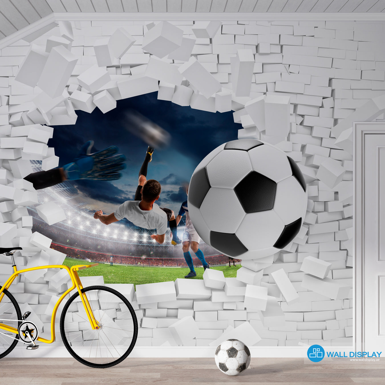 Football 3D Wallpaper in Dubai, Abu dhabi and All UAE
