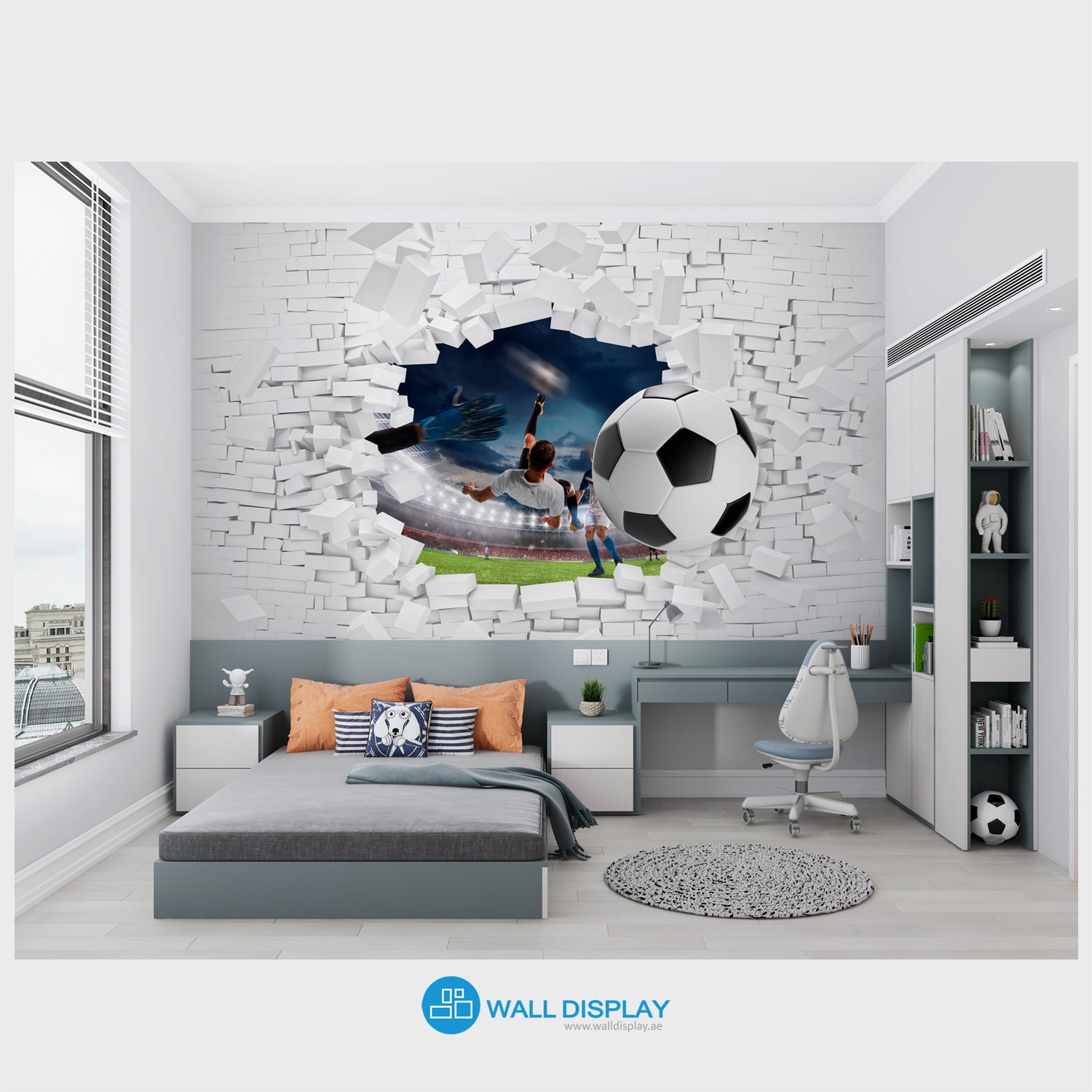 Football 3D Wallpaper in Dubai, Abu dhabi and All UAE