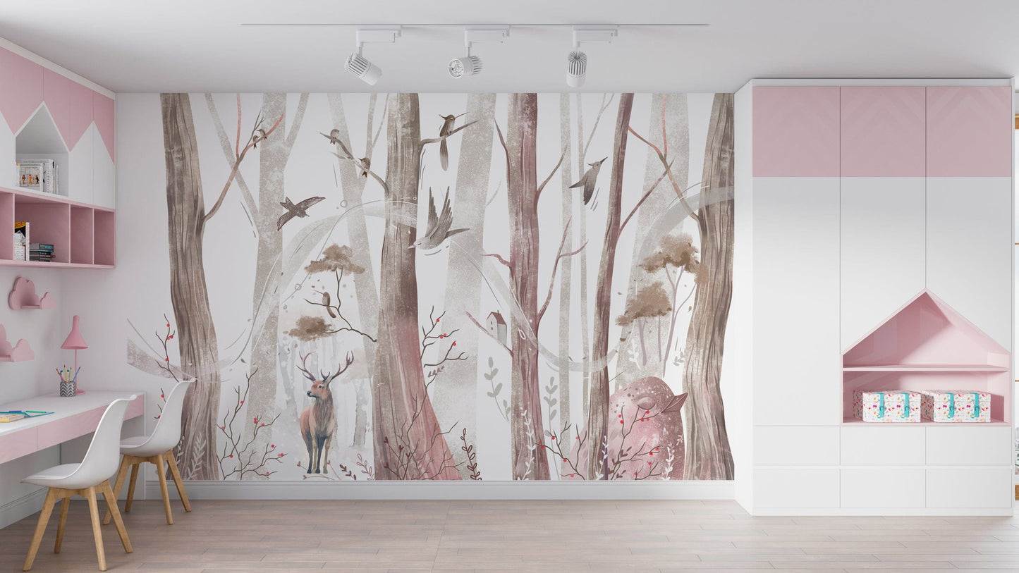 Forest Spirit - Kids Wallpaper walldisplay wallpaper-dubai