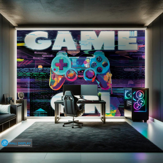 Gamer Wall - Mural walldisplay wallpaper-dubai