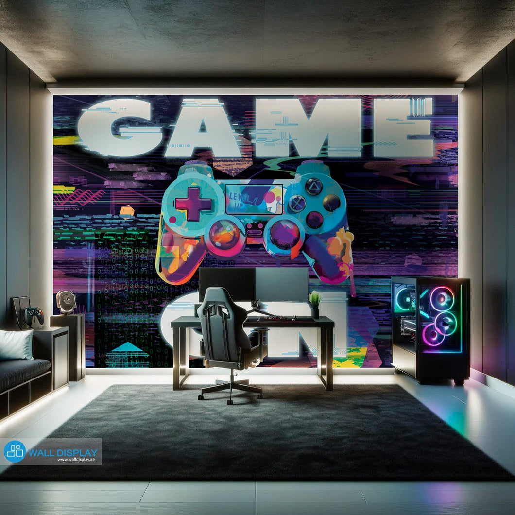 Gamer Wall - Mural walldisplay wallpaper-dubai