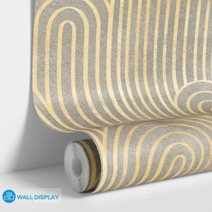 Geometric Harmony I - Pattern Wallpaper walldisplay wallpaper-dubai