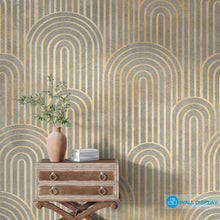 Load image into Gallery viewer, Geometric Harmony I - Pattern Wallpaper walldisplay wallpaper-dubai
