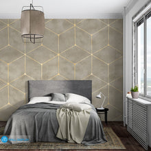 Load image into Gallery viewer, Geometric Harmony III - Pattern Wallpaper walldisplay wallpaper-dubai
