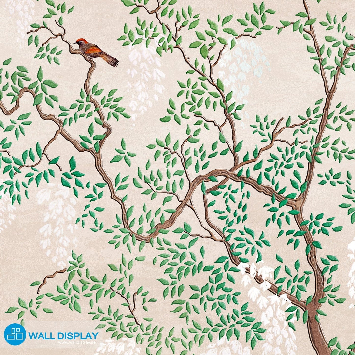 Vintage Garden Wall Mural in Dubai, Abu dhabi and All UAE