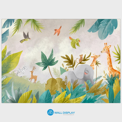 Jungle II - Kids Wallpaper walldisplay wallpaper-dubai