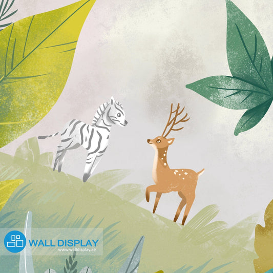 Jungle II - Kids Wallpaper walldisplay wallpaper-dubai