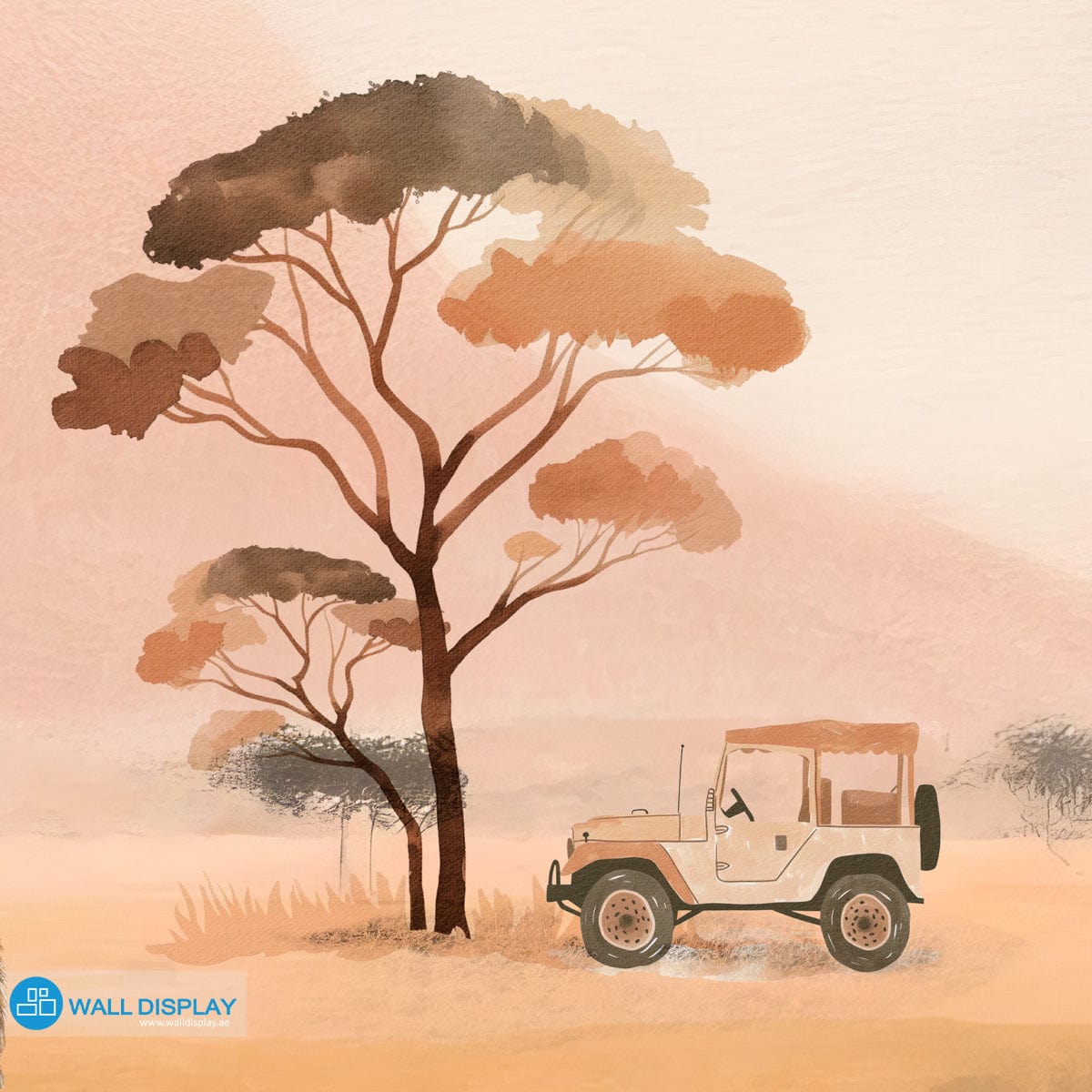 Jungle III - Kids Wallpaper in dubai, Abu Dhabi and all UAE