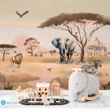 Load image into Gallery viewer, Jungle III - Kids Wallpaper walldisplay wallpaper-dubai
