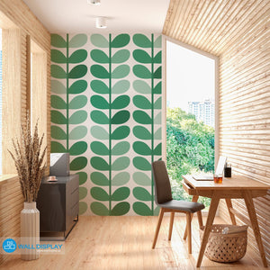 Leaf - Pattern Wallpaper walldisplay wallpaper-dubai