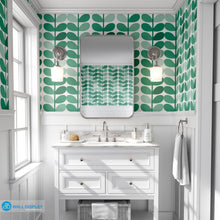 Load image into Gallery viewer, Leaf - Pattern Wallpaper walldisplay wallpaper-dubai
