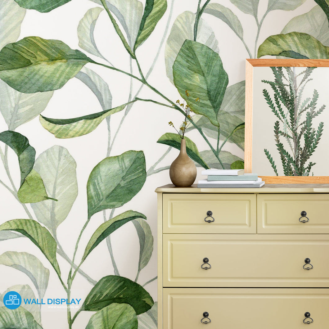 Green Leaves Wallpaper in Dubai, Abu dhabi and All UAE