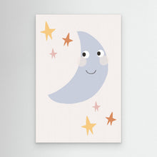 Load image into Gallery viewer, Sweet Moon And Stars by Menina Lisboa