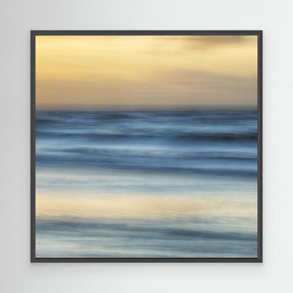 Dreamy Golden Seascape by Benjamine Hullot Scalvenzi