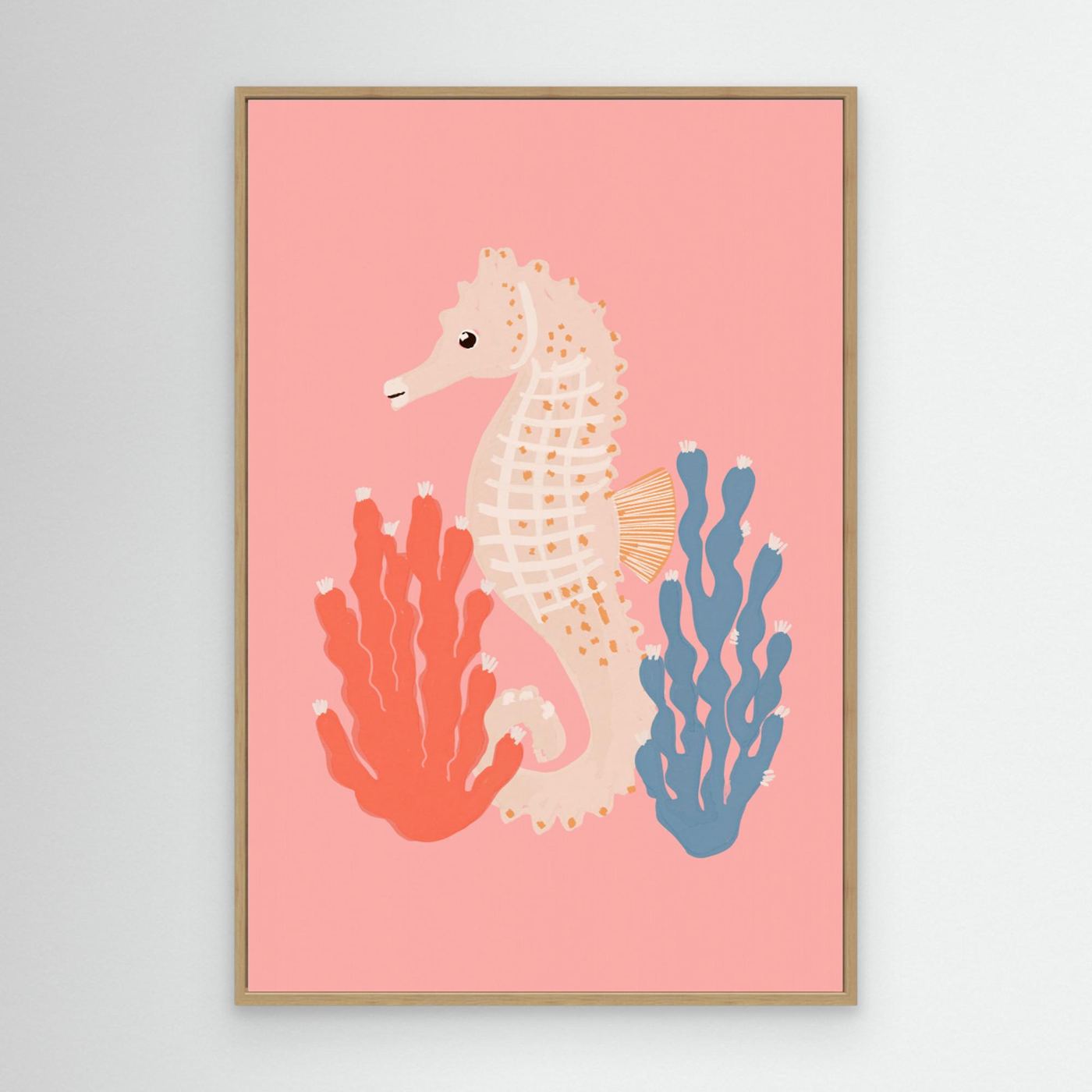 Cute Seahorse Coral by Treechild