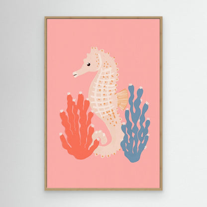 Cute Seahorse Coral by Treechild
