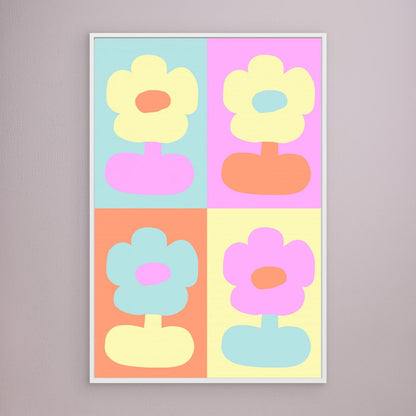 Colorful Potted Flowers by Treechild
