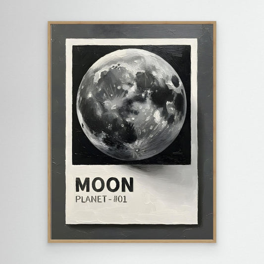 Moon Planet Study by Hugo