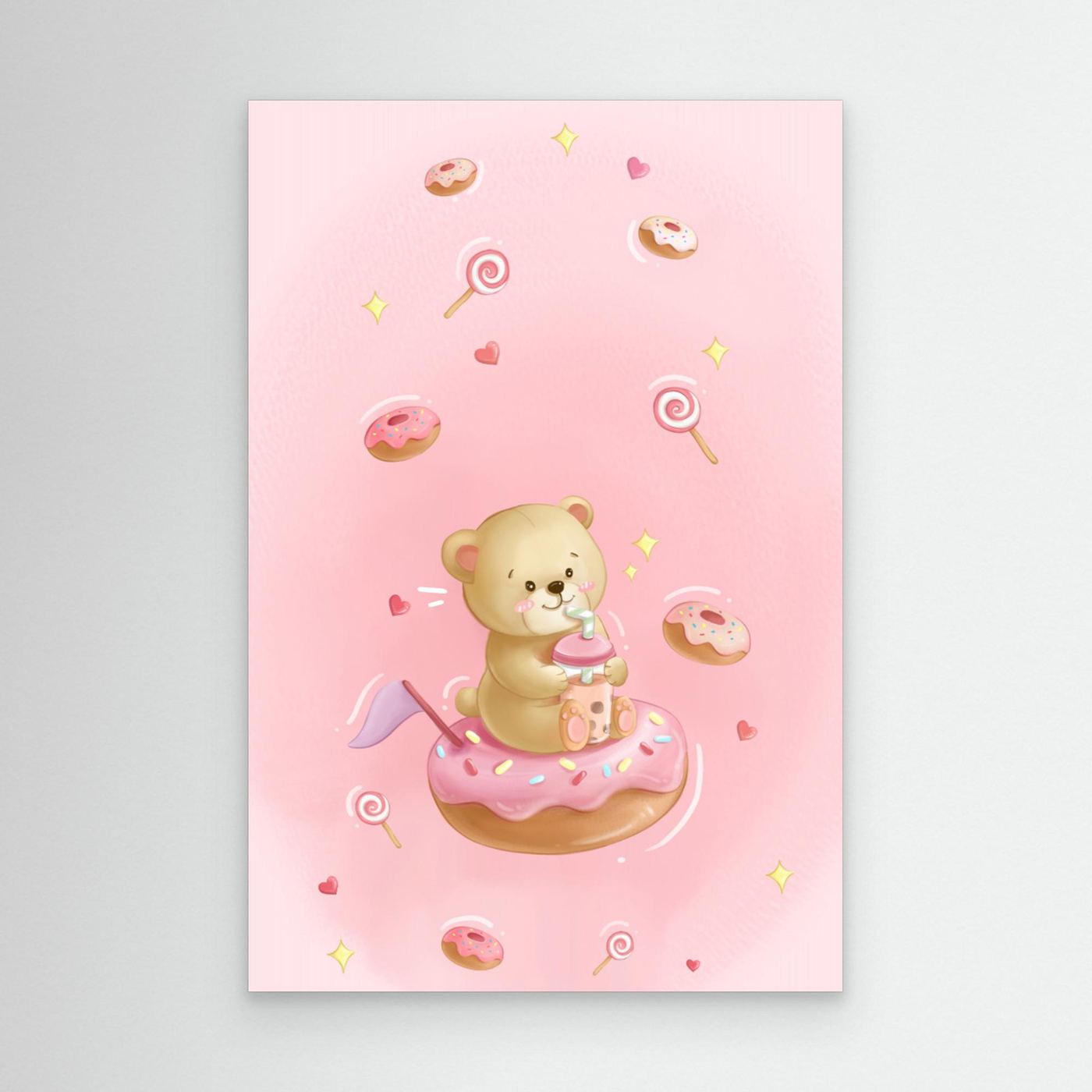 Sweet Boba Bear by Xuan Thai