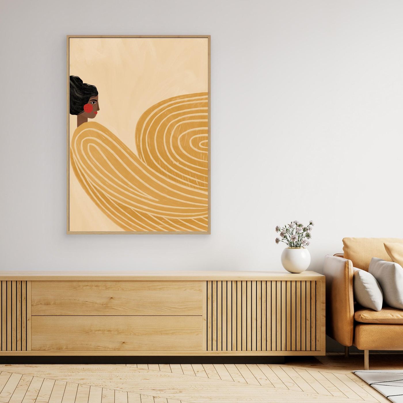 The Woman With the Yellow Stripes by Bea Müller