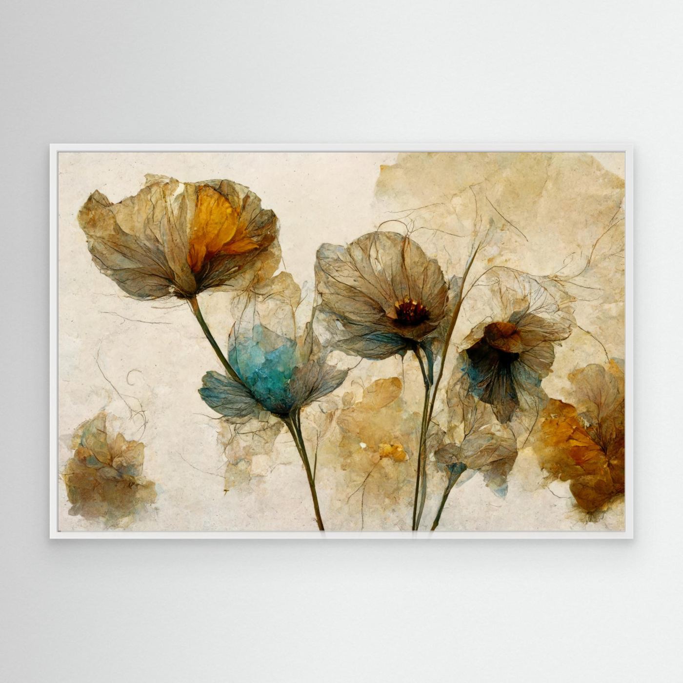 Ethereal Floral Painting by Treechild
