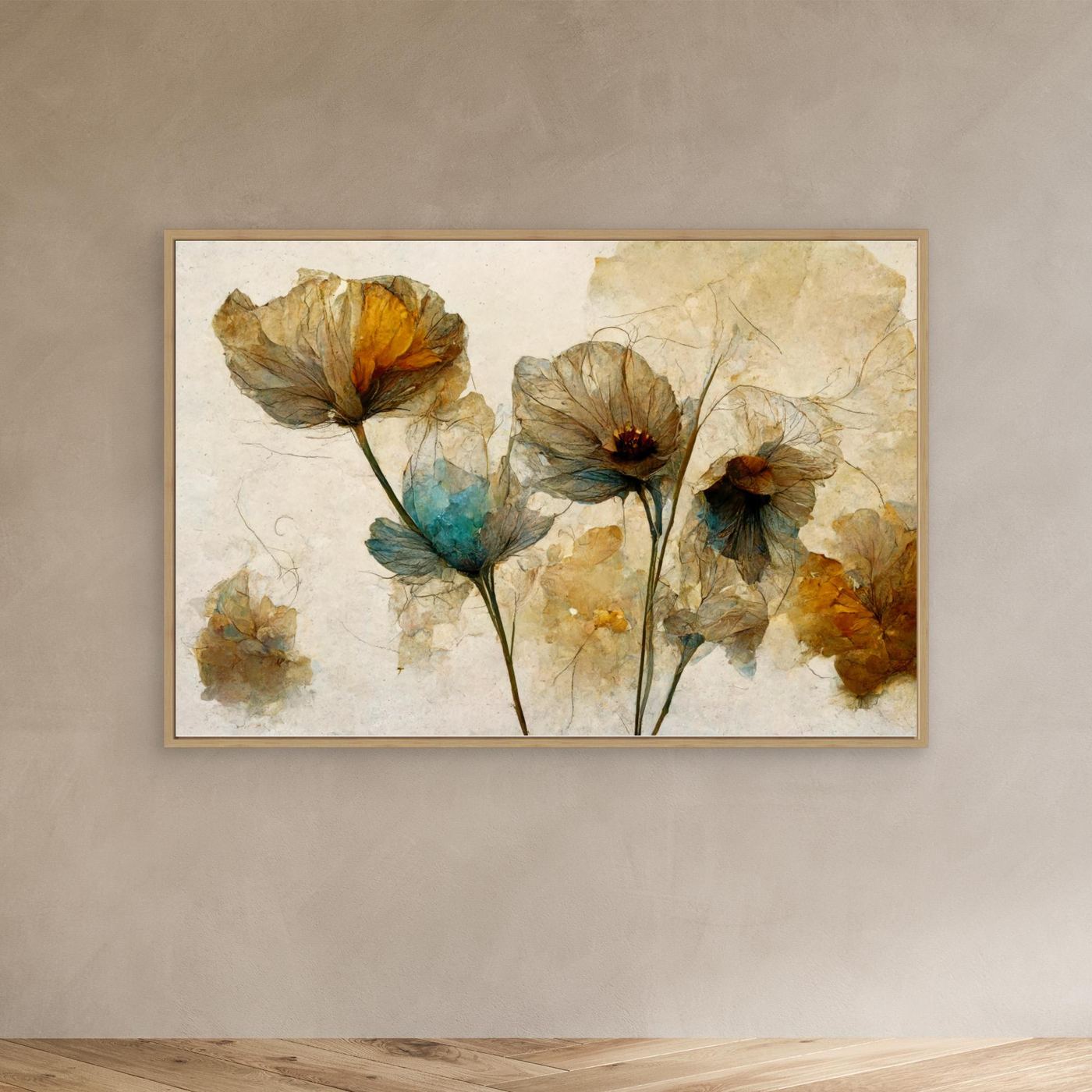Ethereal Floral Painting by Treechild