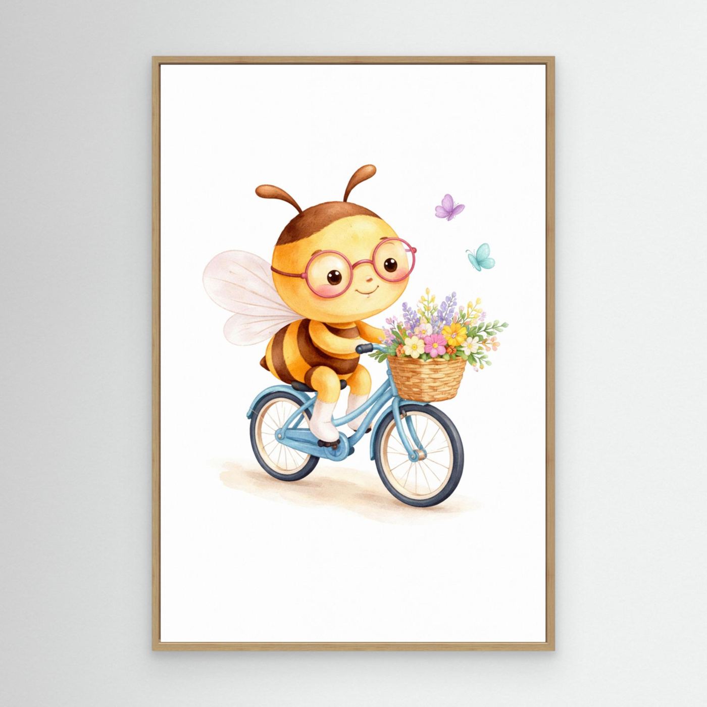Cute Bee Bike Ride by Anda Bieza