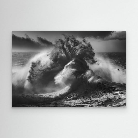 Powerful Ocean Waves by Paolo Lazzarotti
