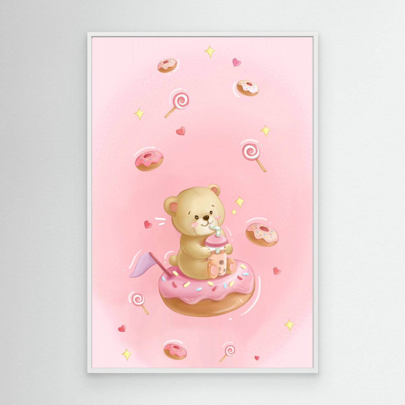 Sweet Boba Bear by Xuan Thai