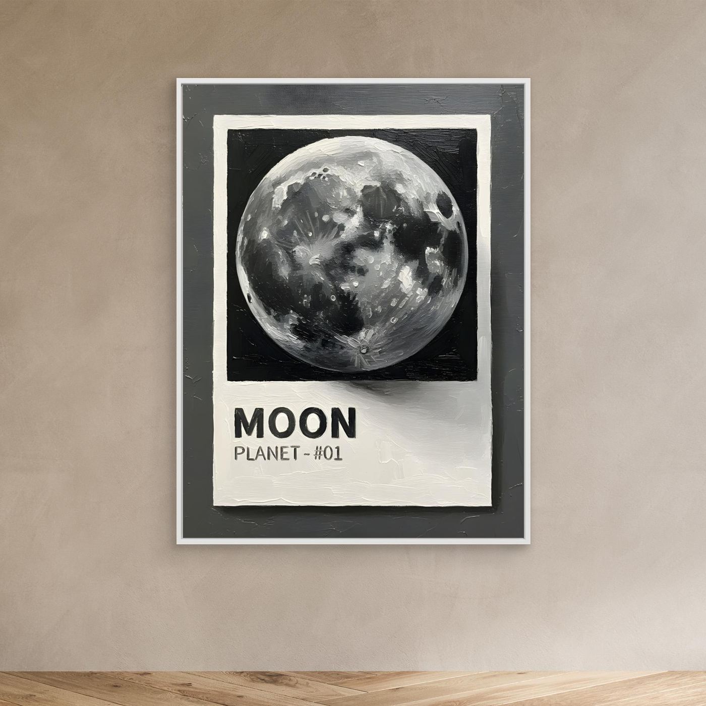Moon Planet Study by Hugo