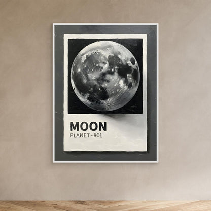 Moon Planet Study by Hugo