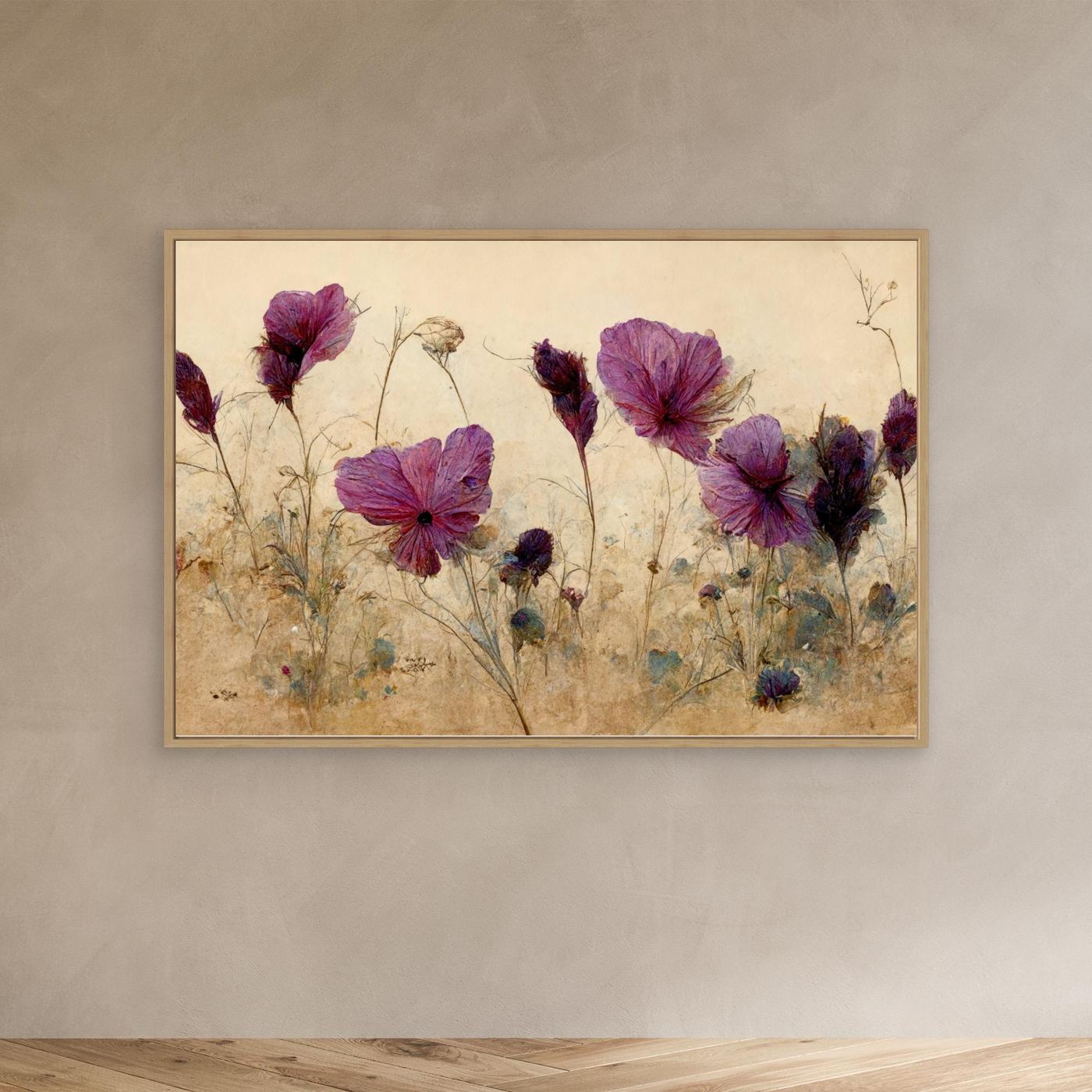 Soft Purple Blooms by Treechild
