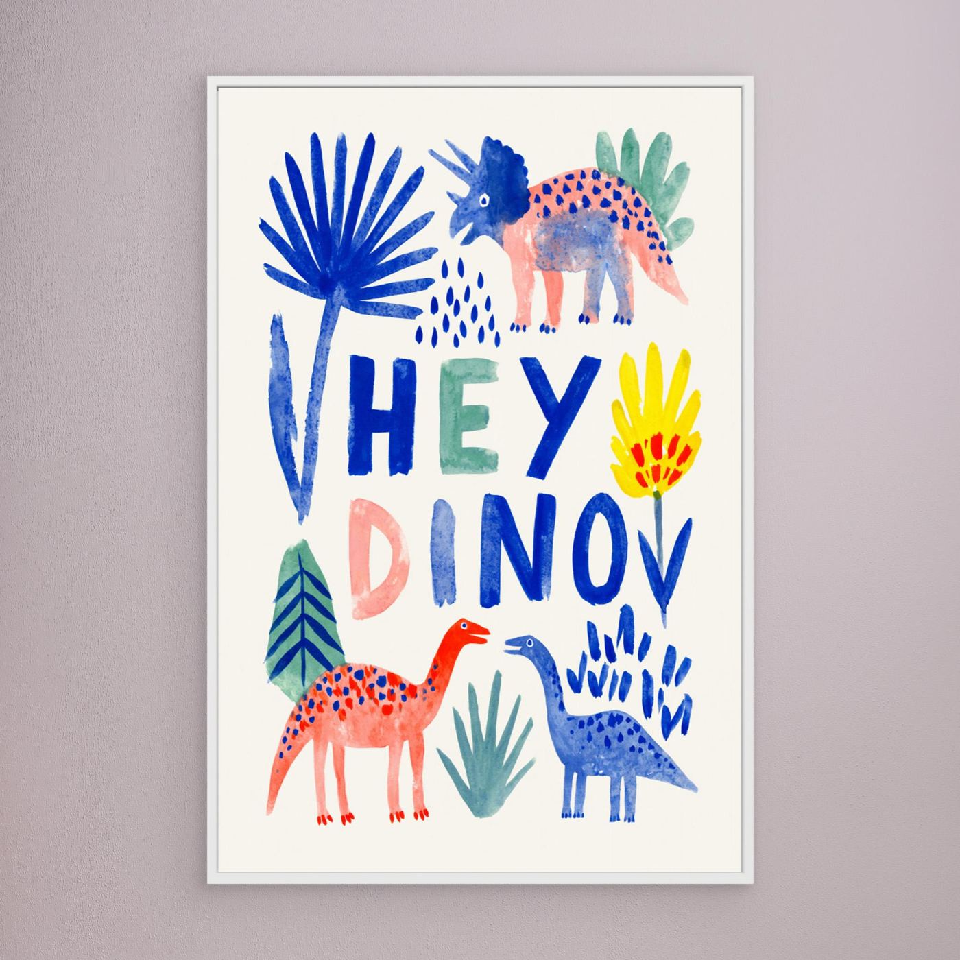 Hey Dino Playful Friends by Treechild