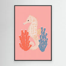 Load image into Gallery viewer, Cute Seahorse Coral by Treechild