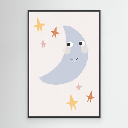 Sweet Moon And Stars by Menina Lisboa