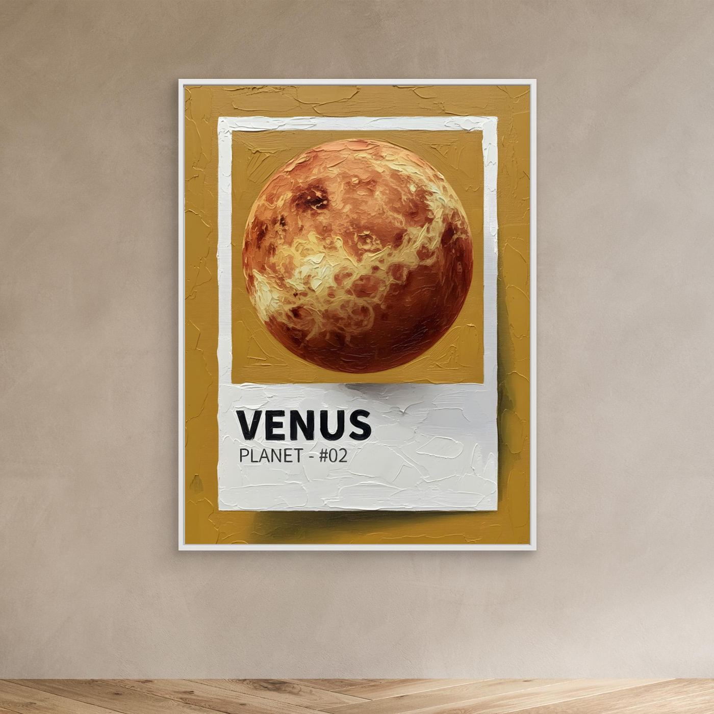 Textured Venus Planet by Hugo