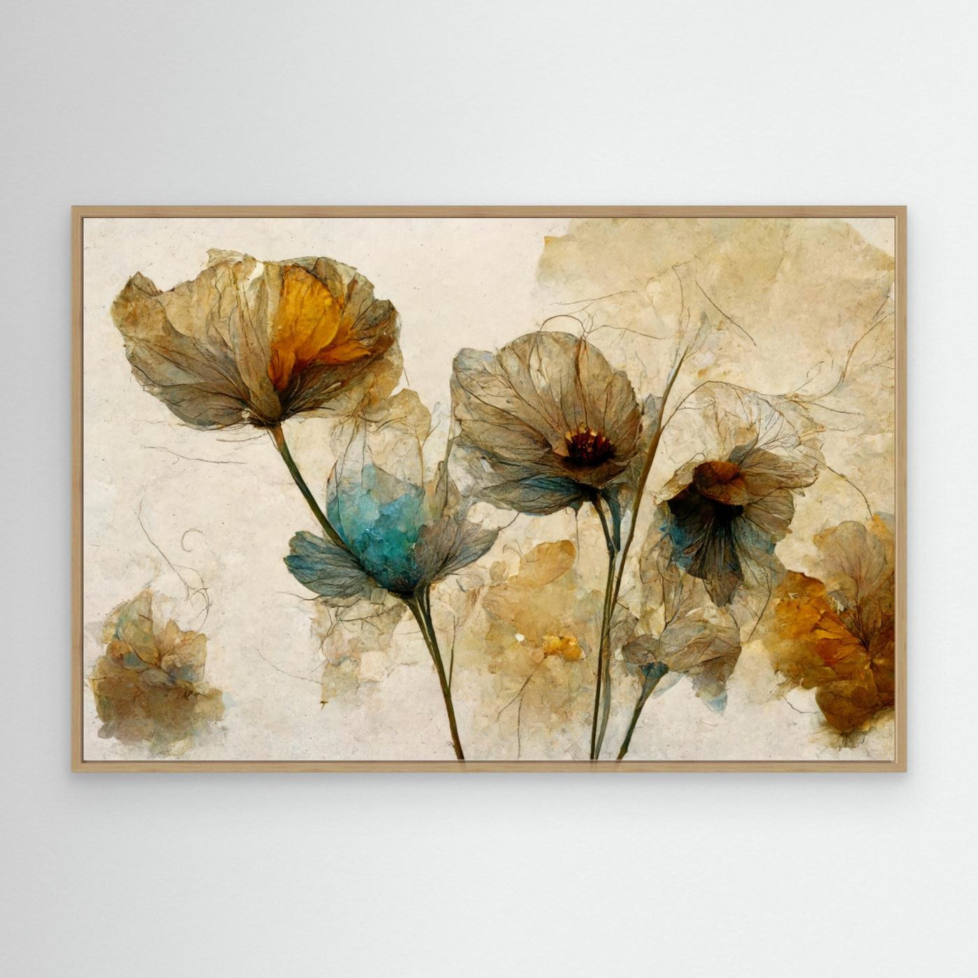 Ethereal Floral Painting by Treechild