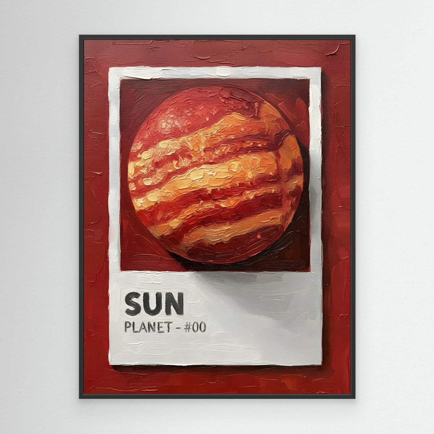 Textured Sun Planet by Hugo