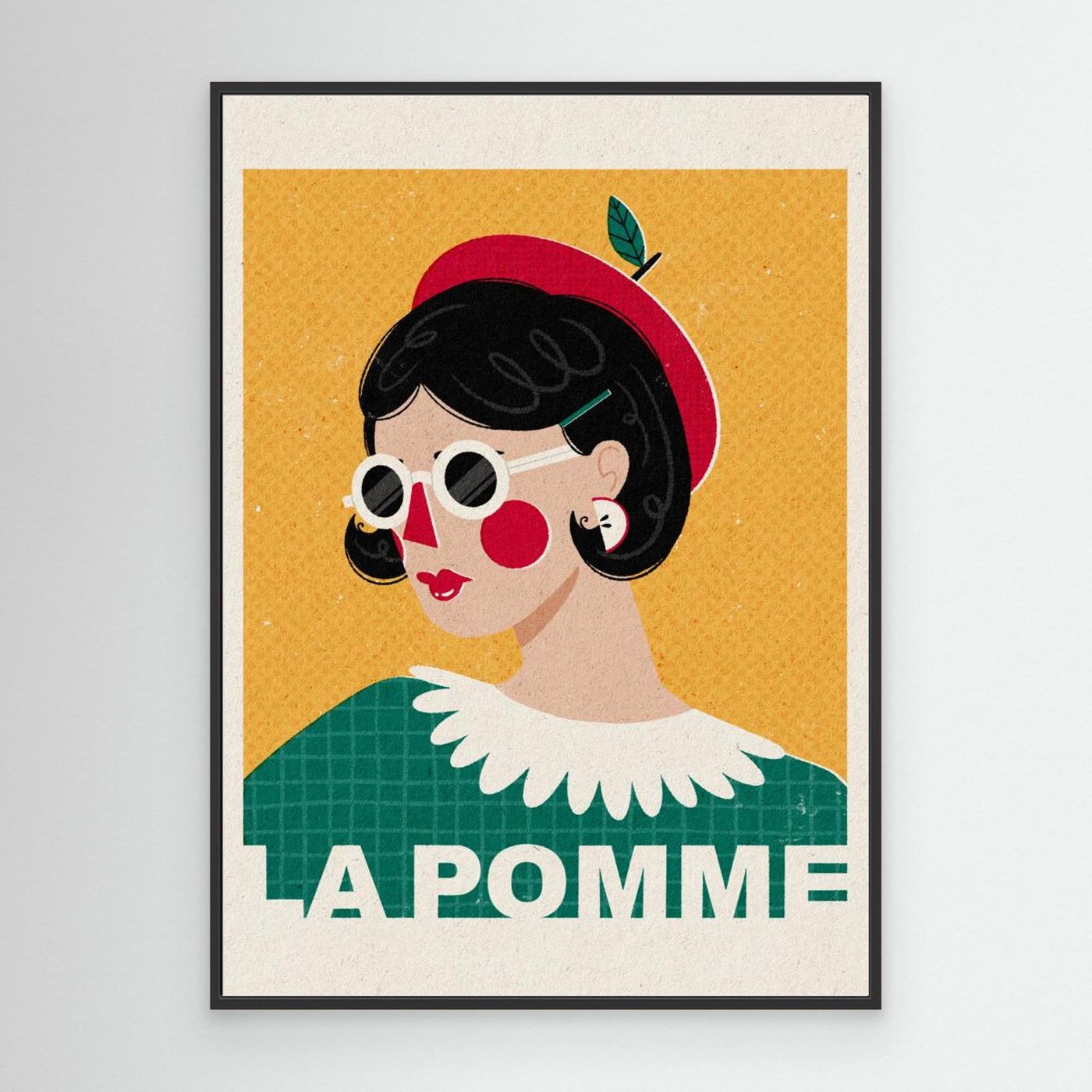 La Pomme French Fashion Portrait by Julia Leister