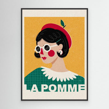 La Pomme French Fashion Portrait by Julia Leister
